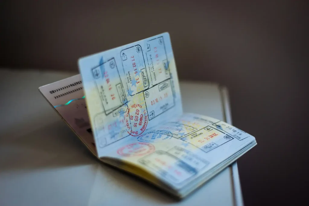 Open Indian passport image used for highlighting the best visa-free countries based on travel intent