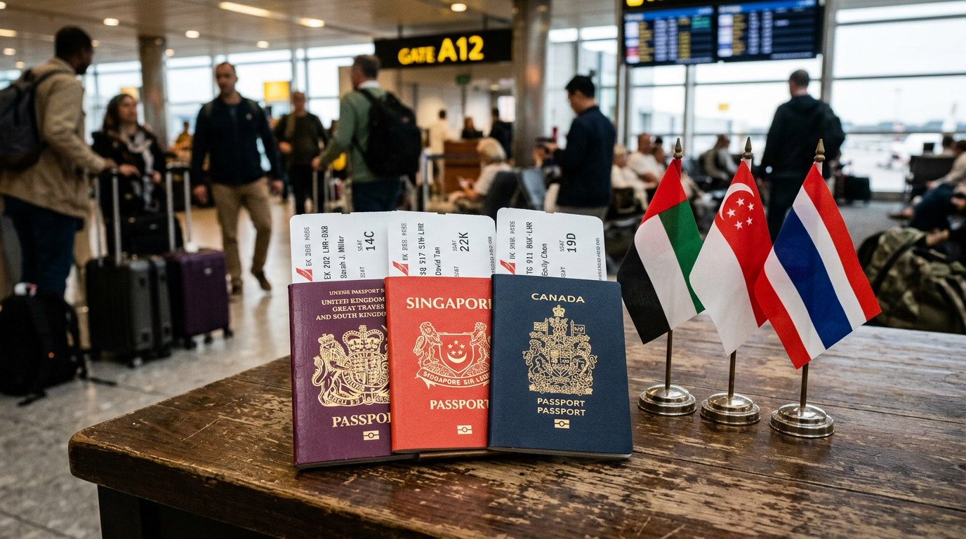dubai vs singapoe vs thailand: which one to choose?